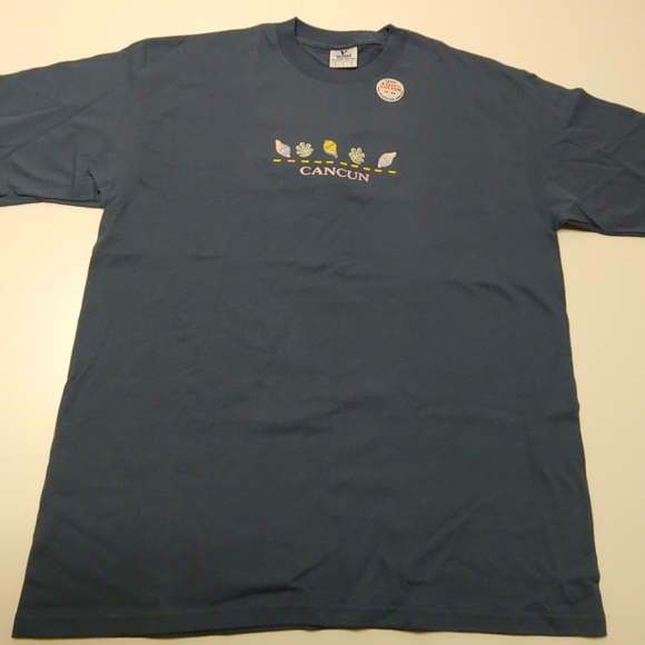 Pretty Blue 100% Cotton Cancun T-Shirt!!! - Picture 2 of 8